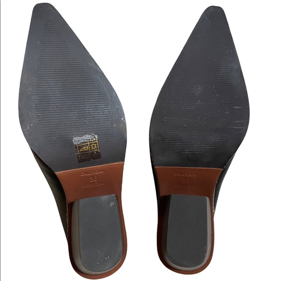 CALLIPYGIAN Opening Ceremony Leather Mule In Black - Picture 13 of 14